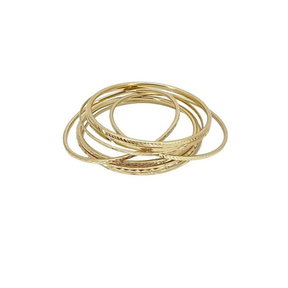 L GEORGE Designs Bangle Bunch Set of 8 - Picture 6 of 6